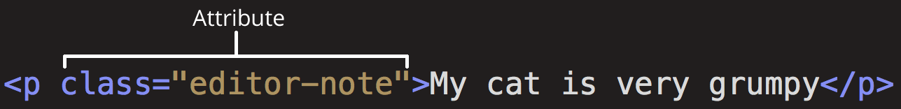 Absatz-Tag mit dem 'class="editor-note"'-Attribut hervorgehoben